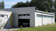 Anbau einer Lagerhalle in Klipphausen - HGB Hallenbau und Gewerbebau Dresden GmbH