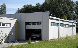 Anbau einer Lagerhalle in Klipphausen - HGB Hallenbau und Gewerbebau Dresden GmbH